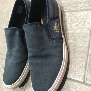 Men’s Lacoste Slip On Sneakers SIZE 8.5